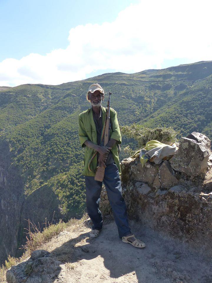 Security Scout in Simien National Park