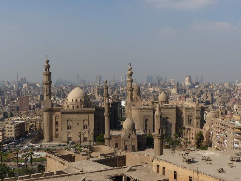 Old Islamic Cairo, seen from the citadel