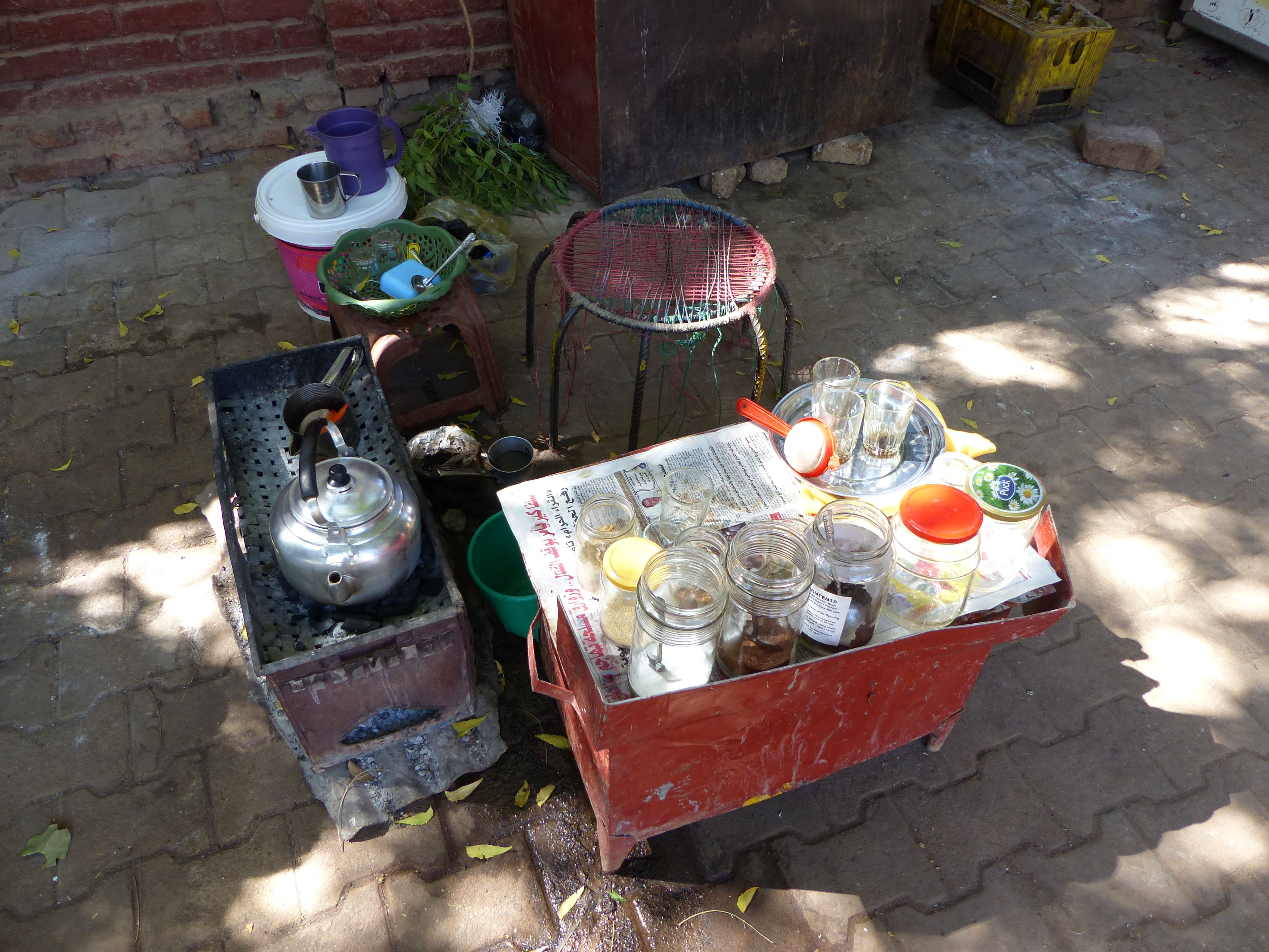 Tea stand, Khartoum