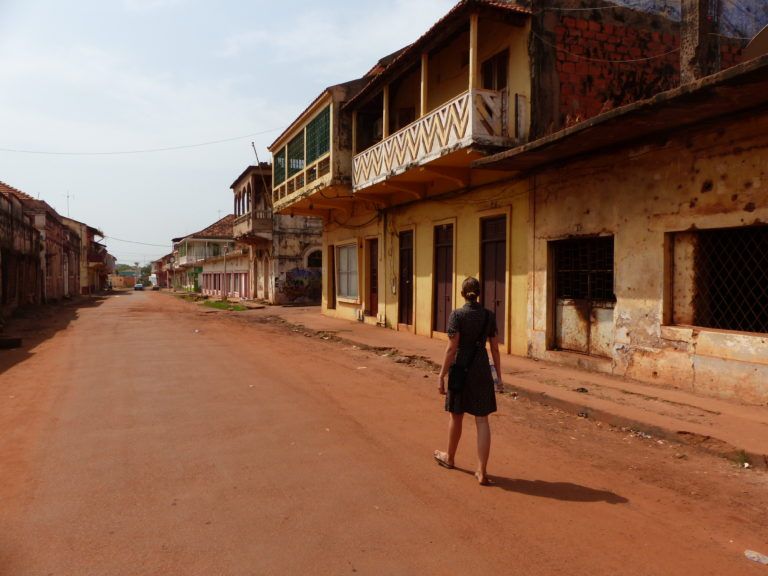 Abandoned old town, Bissau, Guinea Bissau