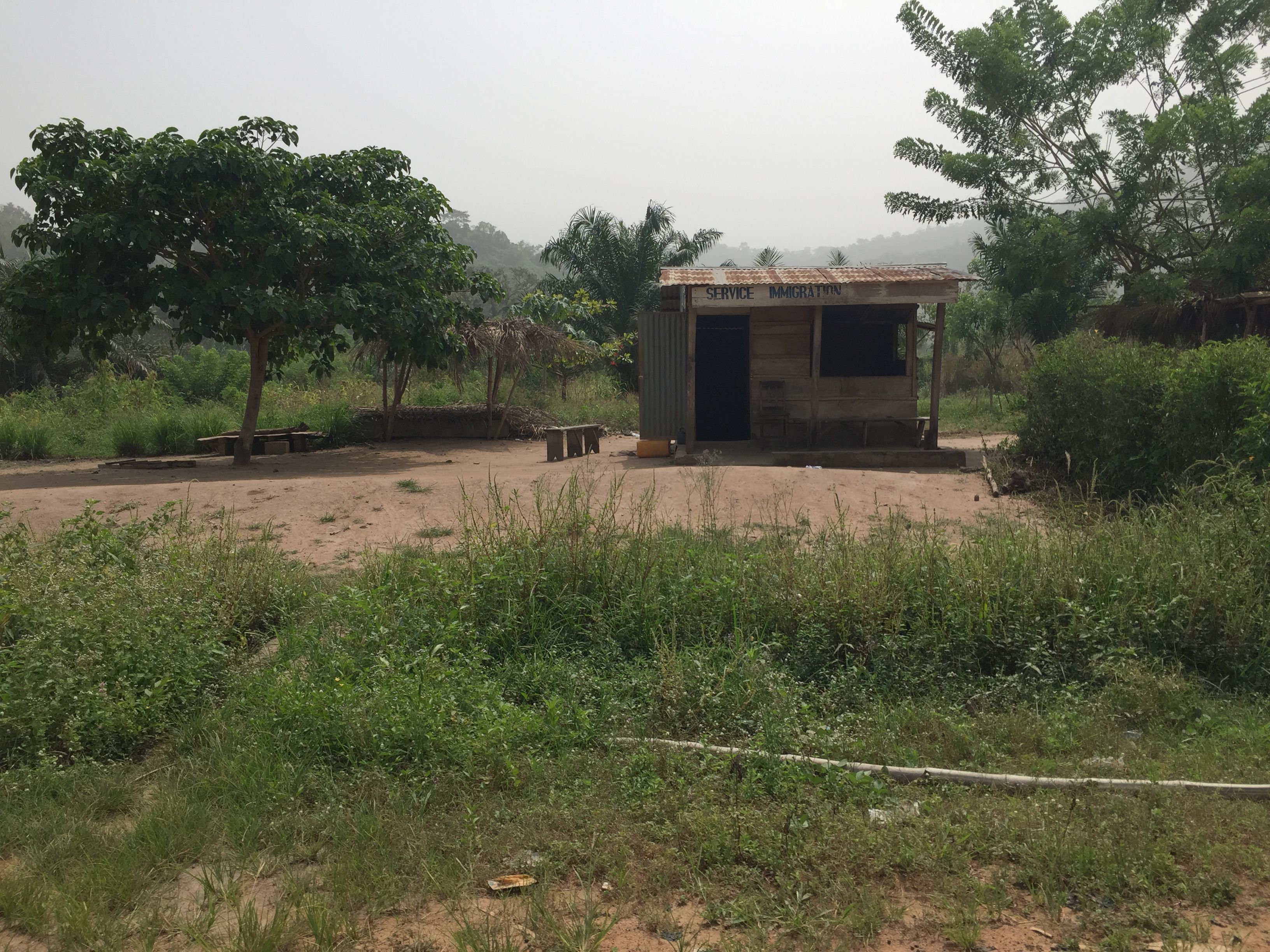 Ghana - Togo border near Amedzofe