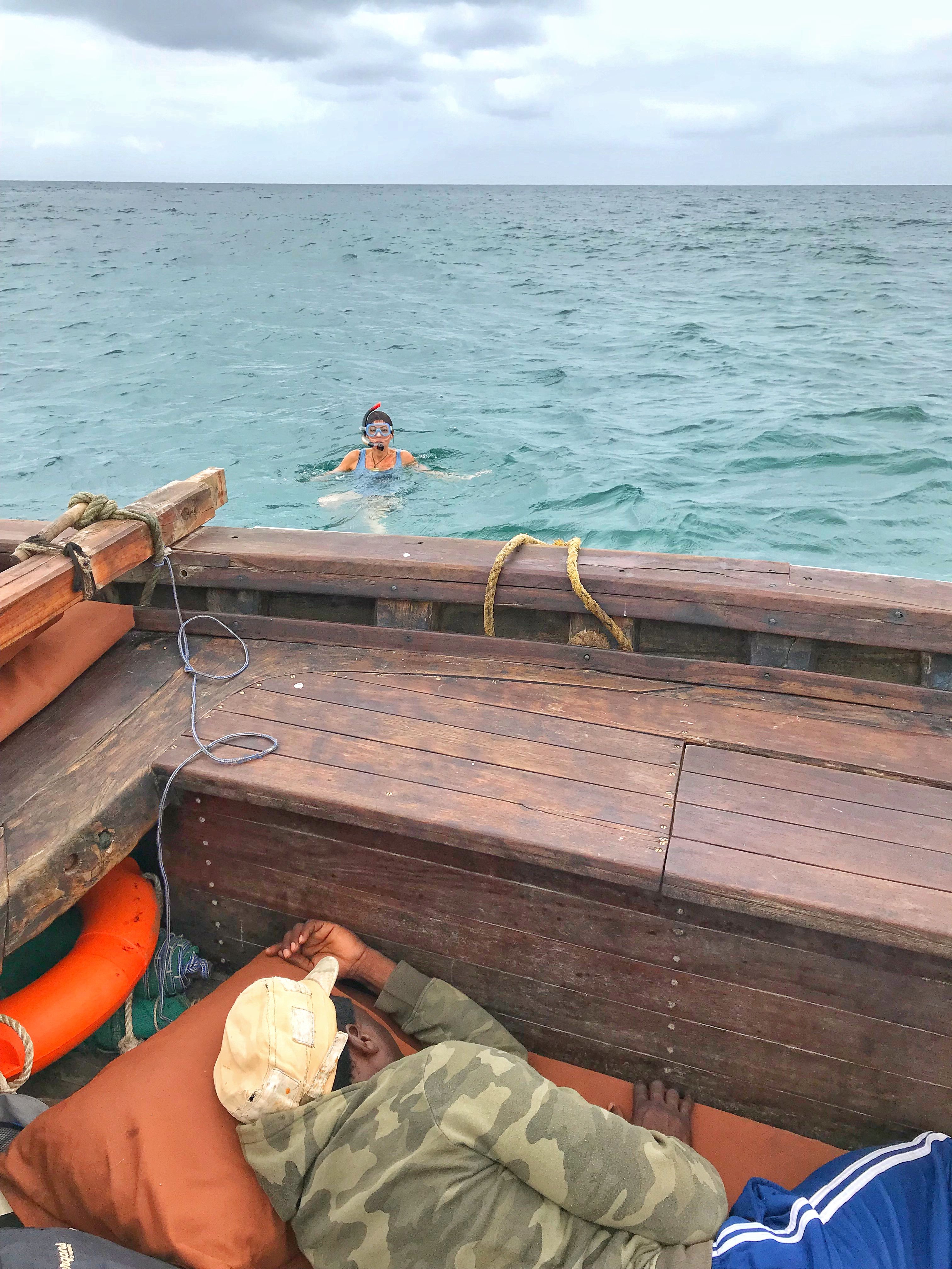 Lamu, snorkelling trip