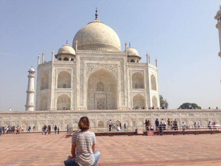 Daytrip by train from Delhi to the Taj Mahal, Agra, India
