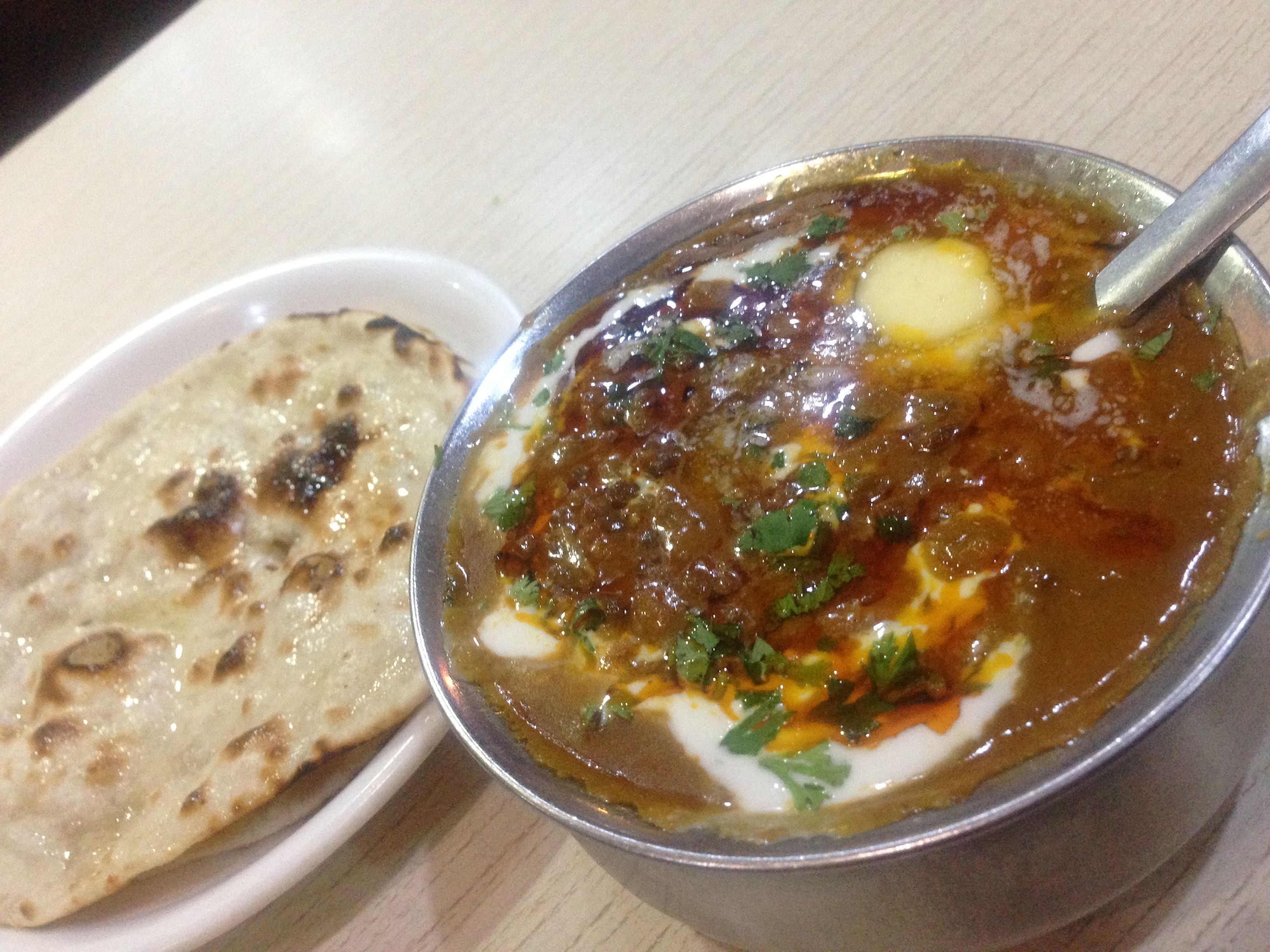 Amritsar, dahl makhani and butter roti
