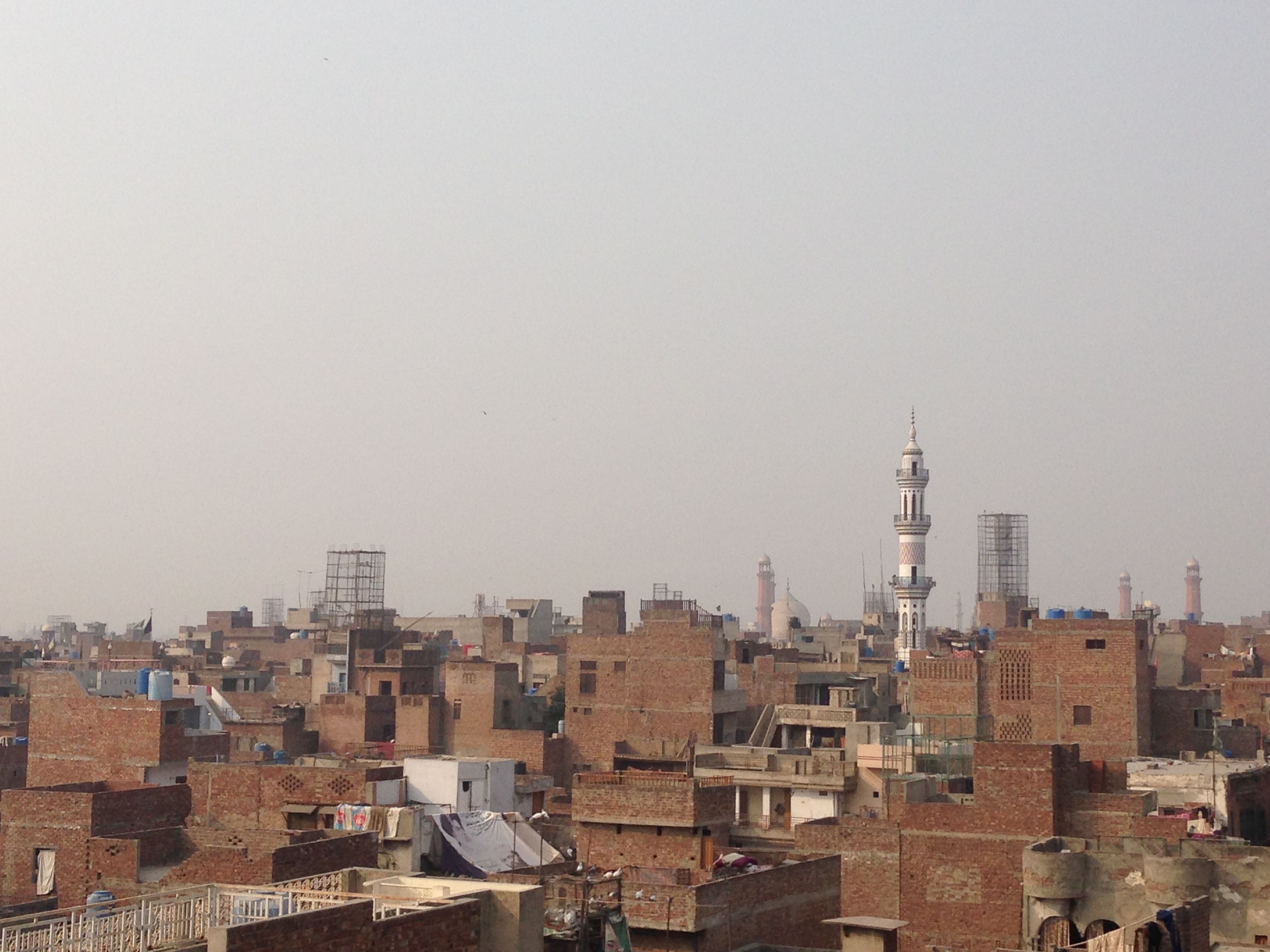 Lahore, haveli rooftop