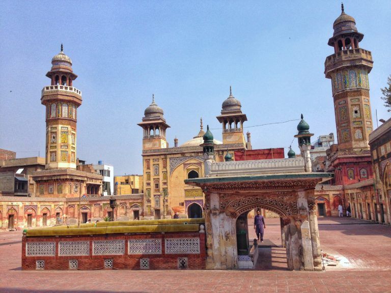 Lahore, the Old Walled City, Wazir Khan mosque, Pakistan