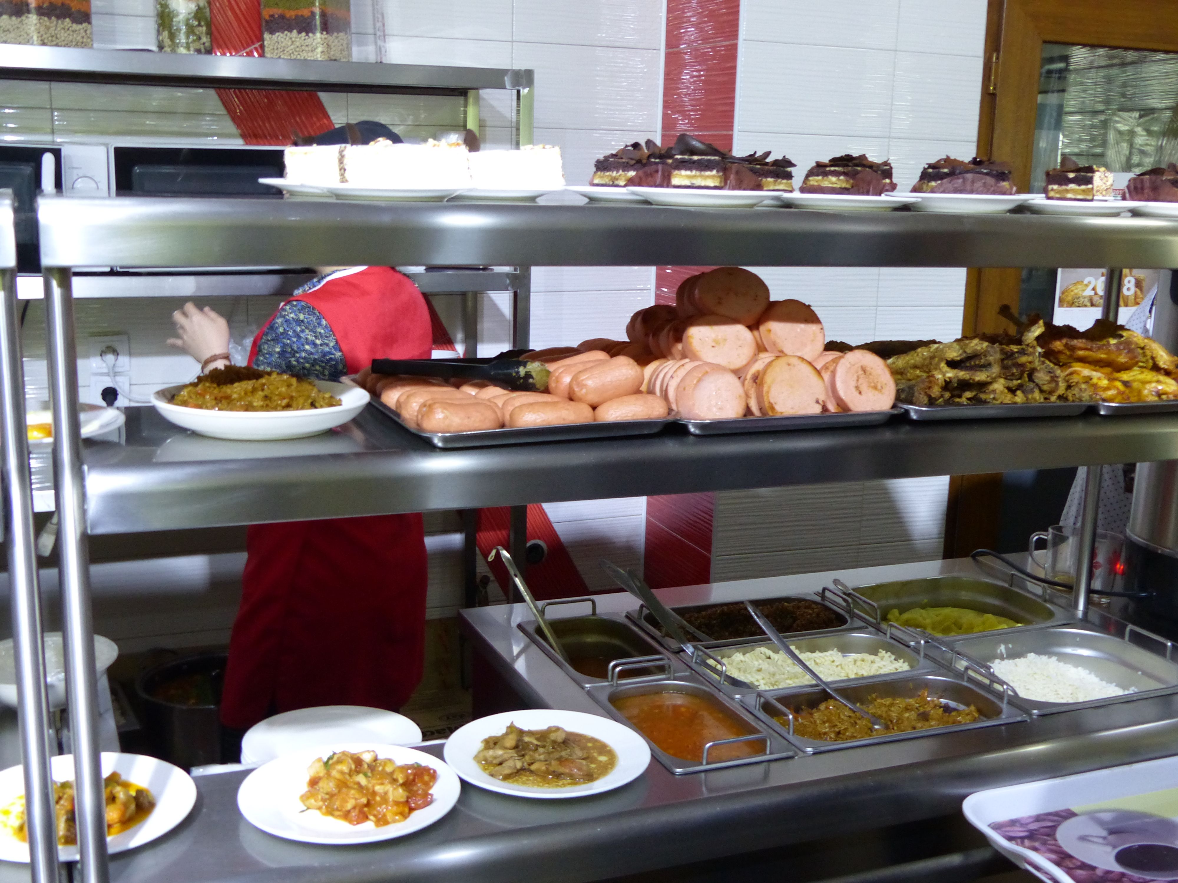 Bishkek, cafeteria-type restaurant