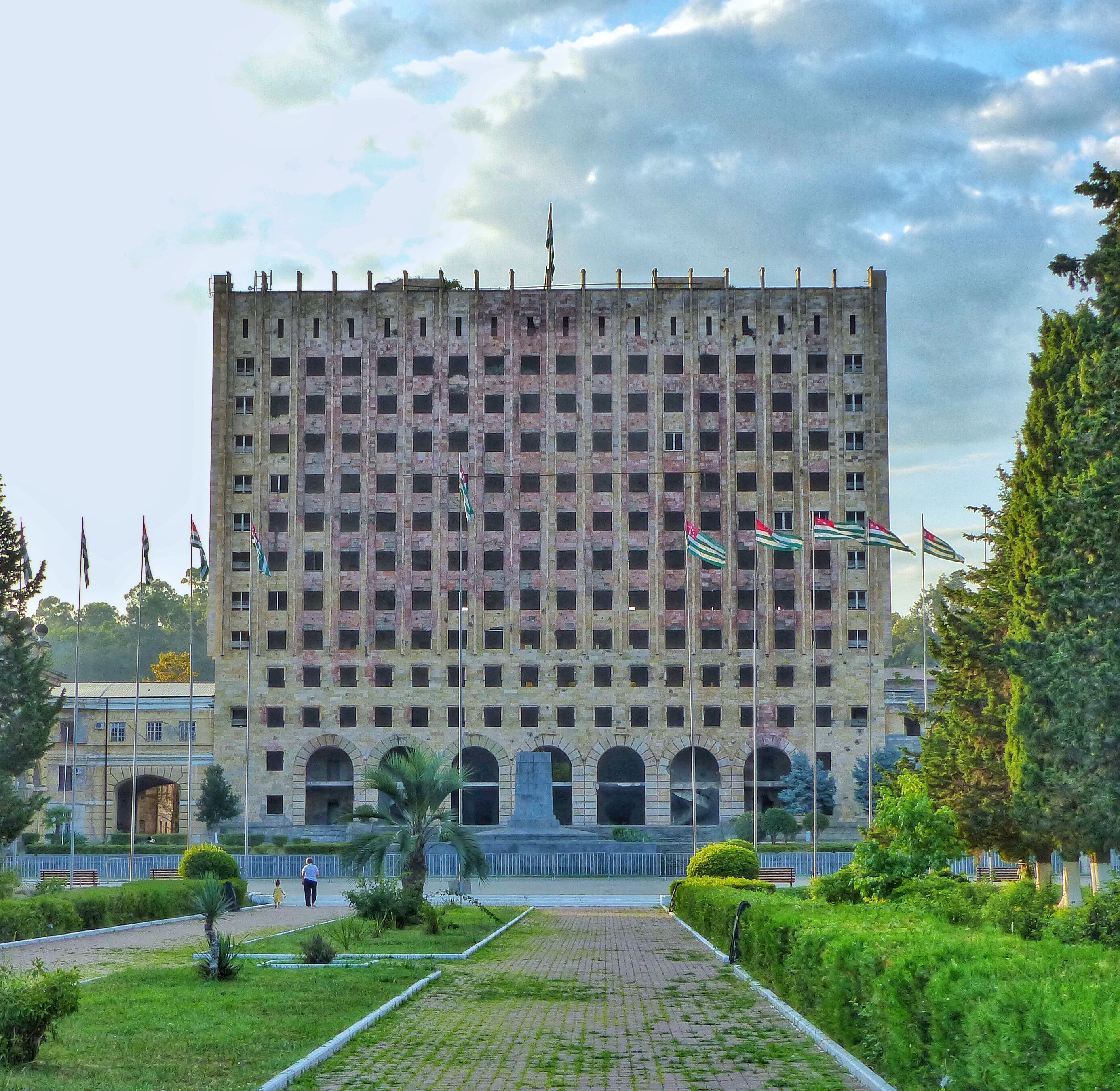 Sukhumi, Council of Ministries building