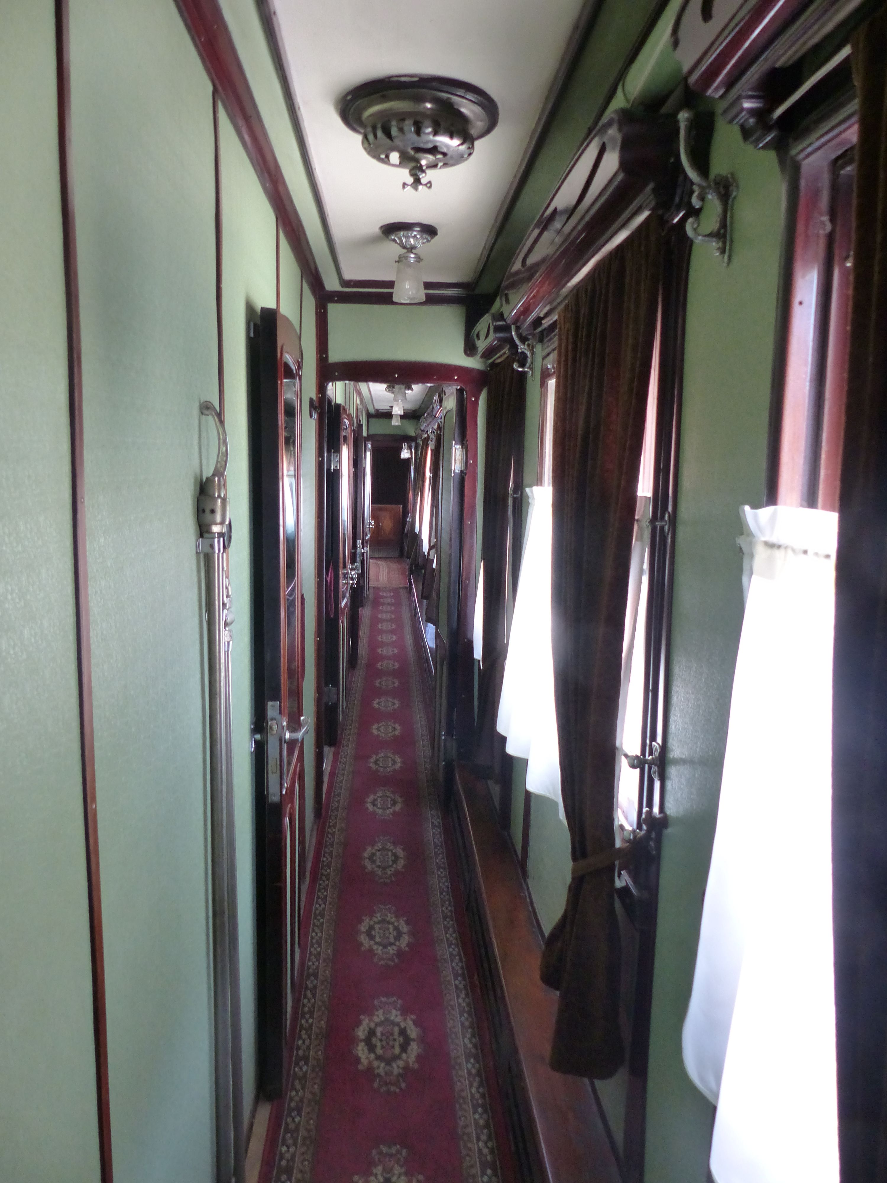 Stalin's private train carriage, at the Stalin museum, Gori