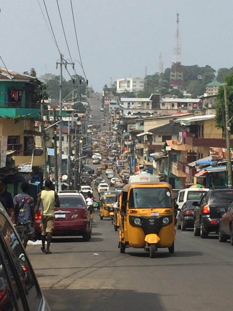 Monrovia traffic