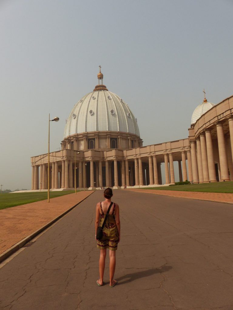 Approaching the Basilica