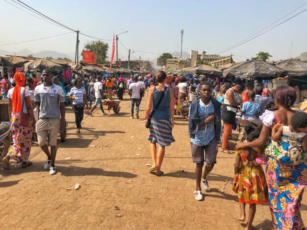 Man market, Ivory Coast