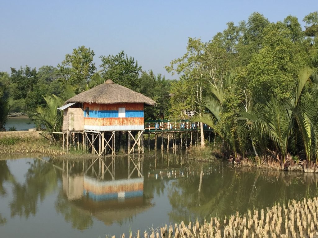 Cottage on the edge of the park