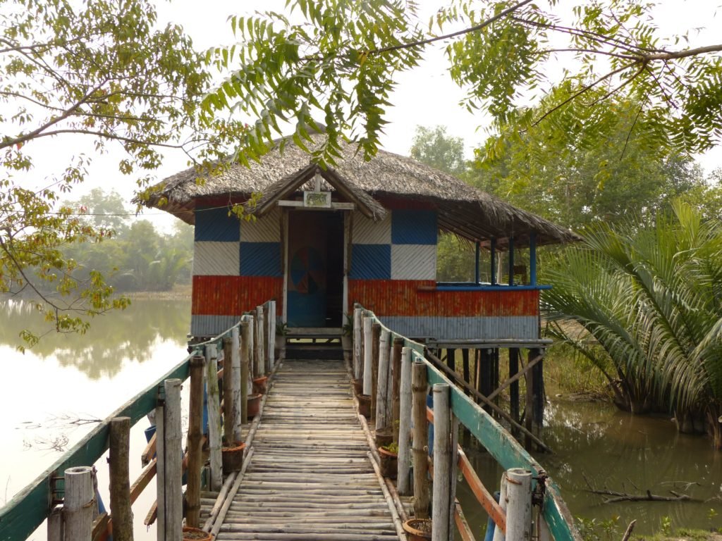 Cottage on the edge of the park