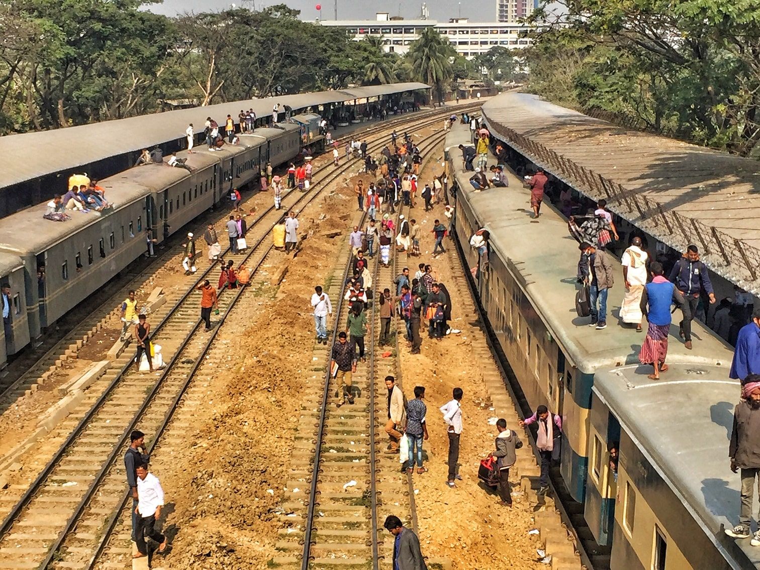 Read more about the article Bangladesh: there’s something about train travel