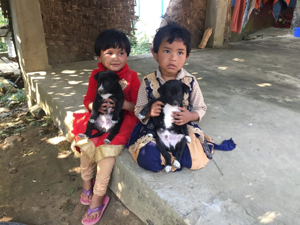 Lawacharra, village kids who live in the park