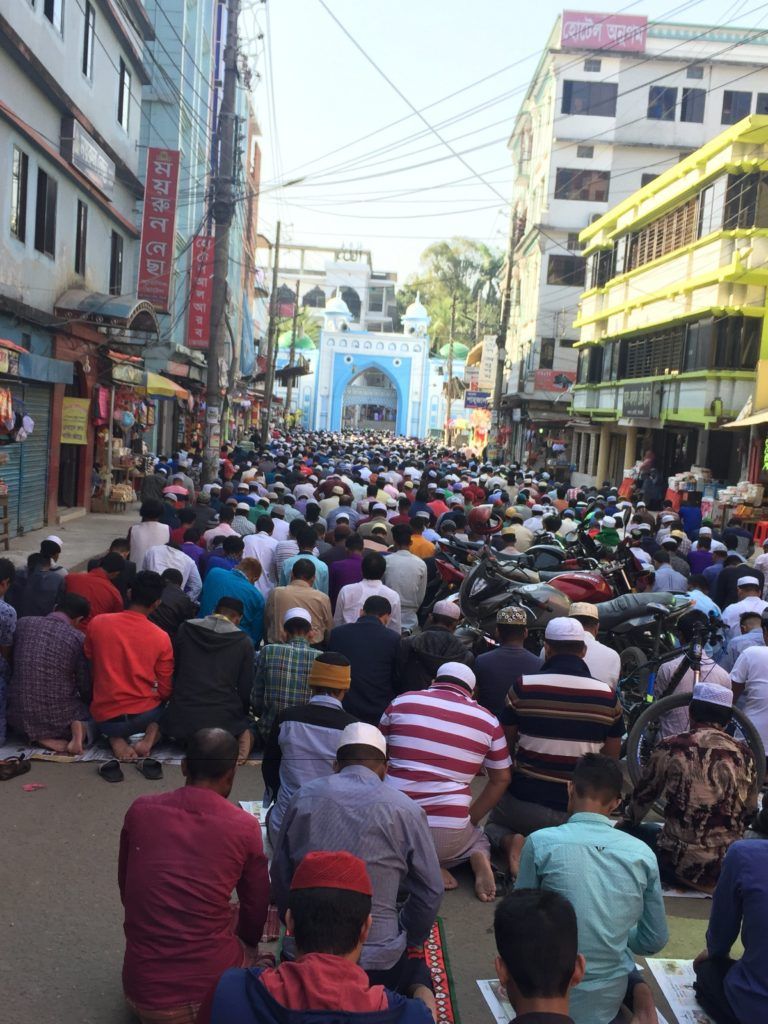 Prayers in Sylhet