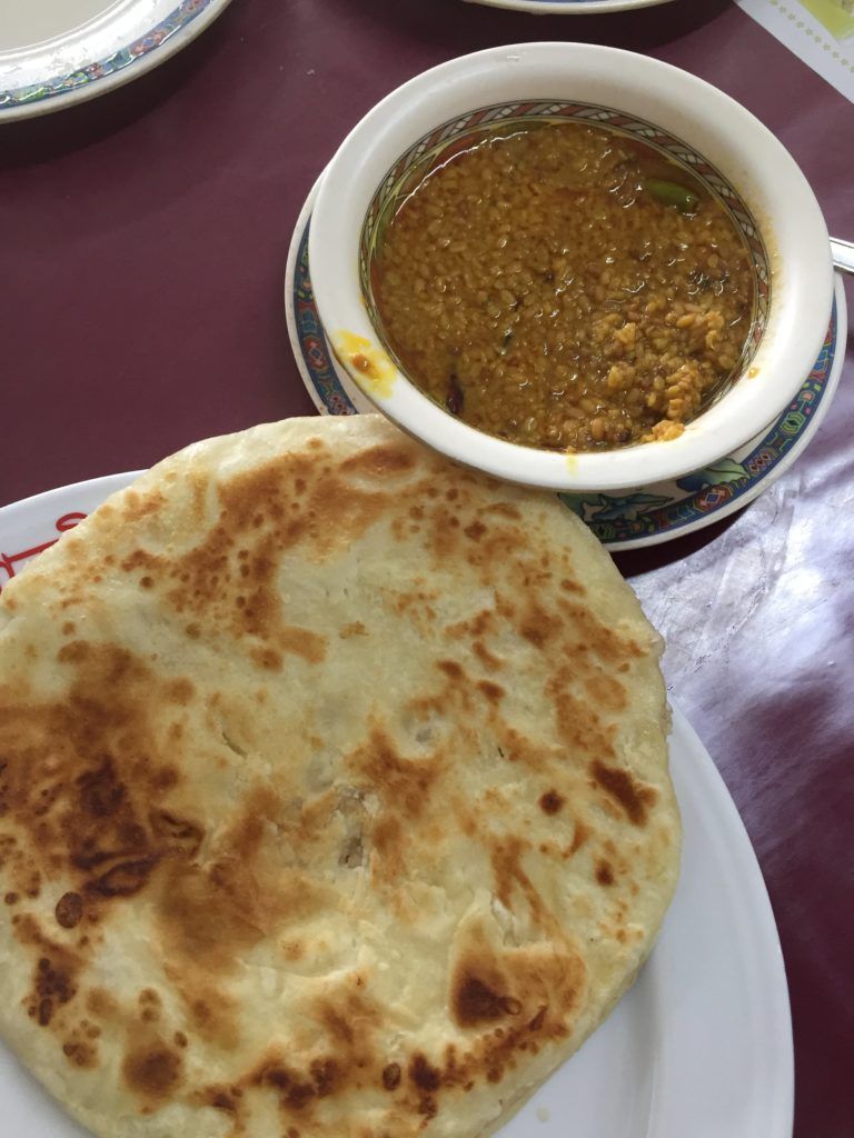 Mung daal and special/normal paratha