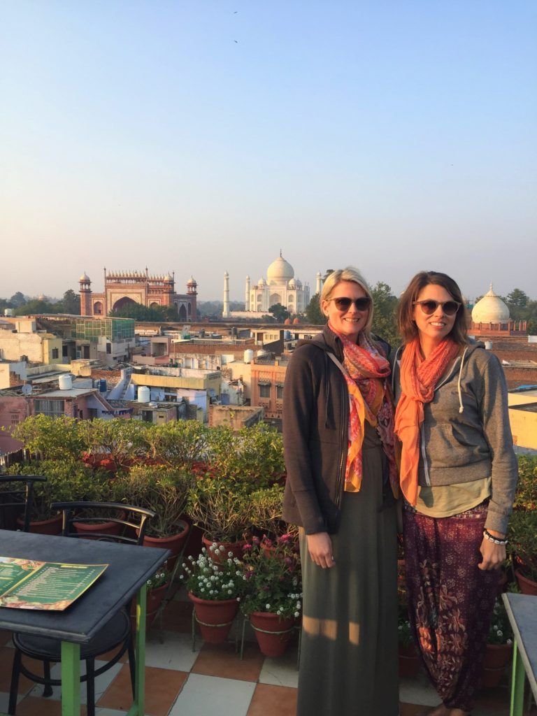 Agra's rooftops have the best views