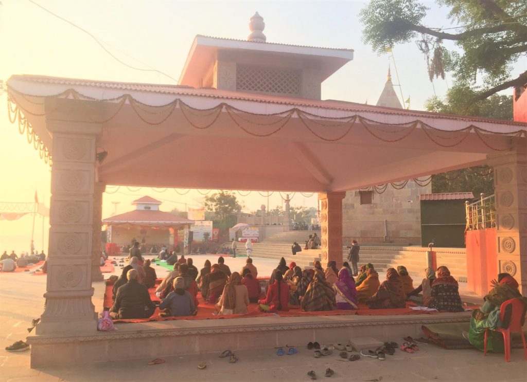 Yoga at Assi ghat