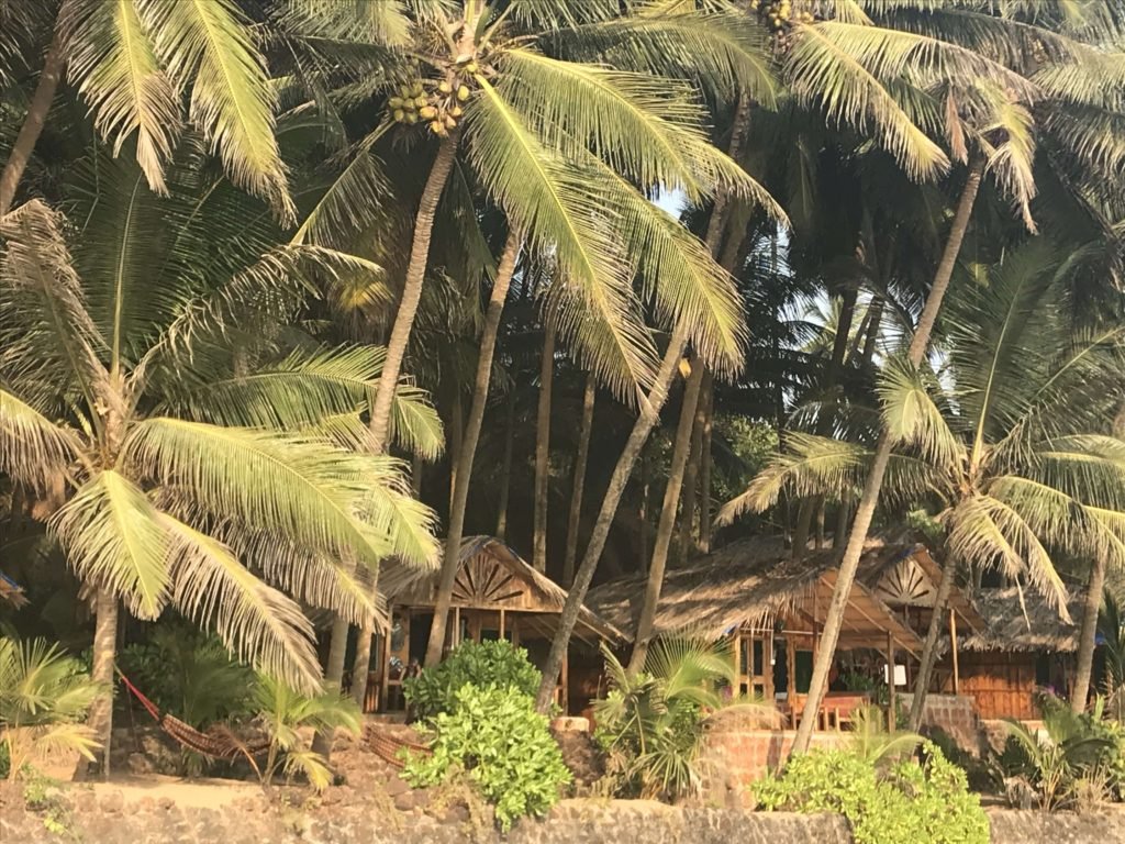 Our bungalows on Cola beach