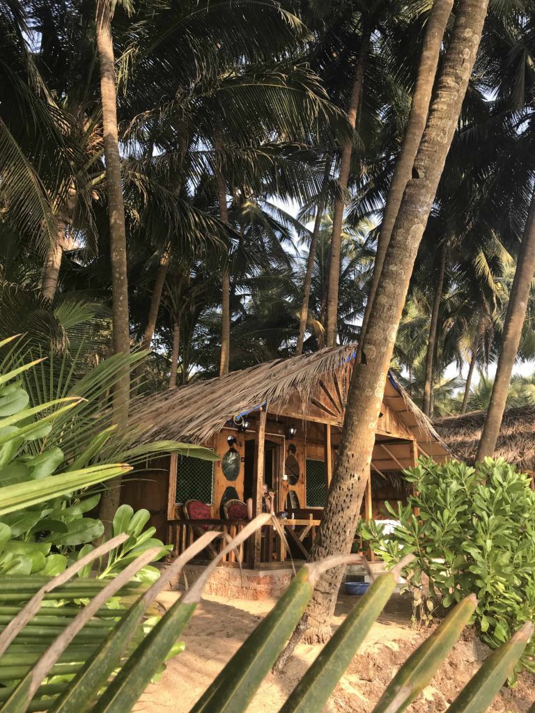 Our bungalows on Cola beach