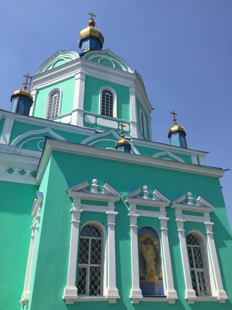 A pretty church in Semey