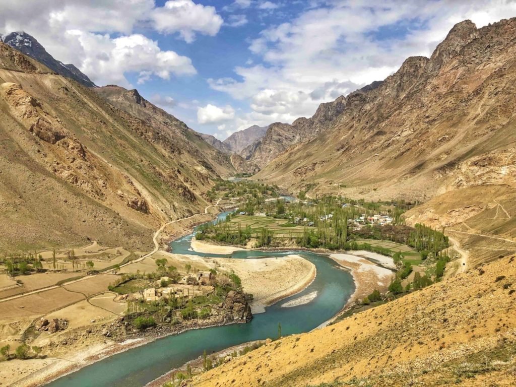 Overlooking the Wakhan valley