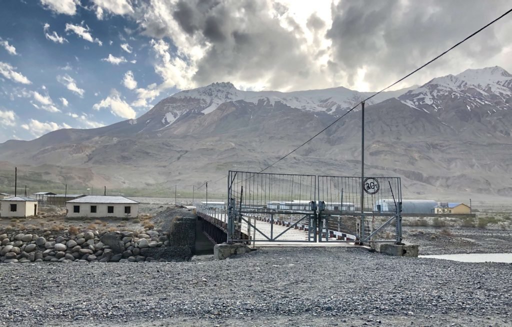 A border bridge to Afghanistan
