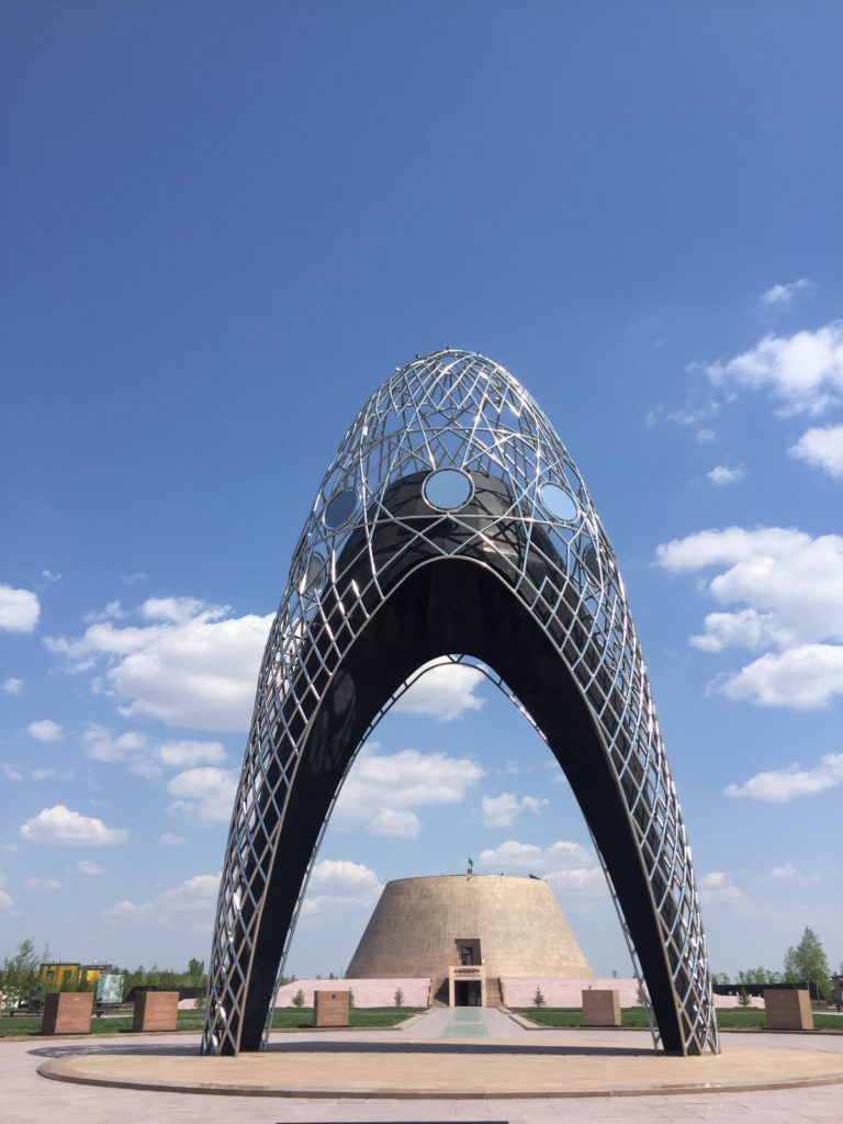ALZhIR memorial near Astana