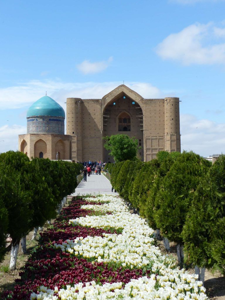The mausoleum, Turkistan