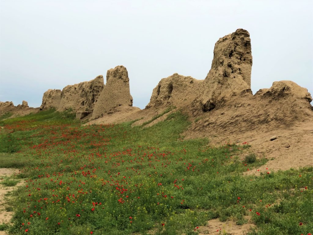 Ruins at Sauran