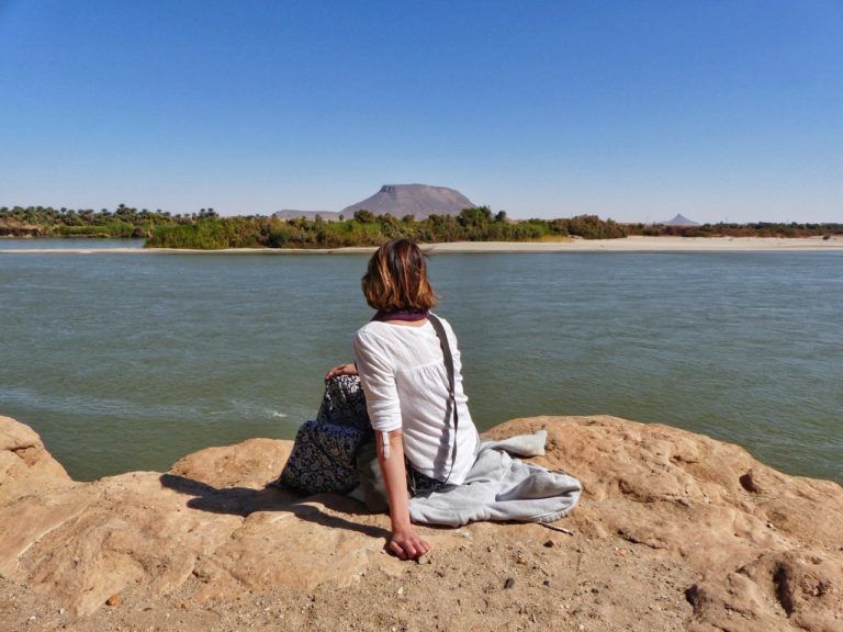 Sai Island, near Abri, Sudan. Overlooking the Nile river.