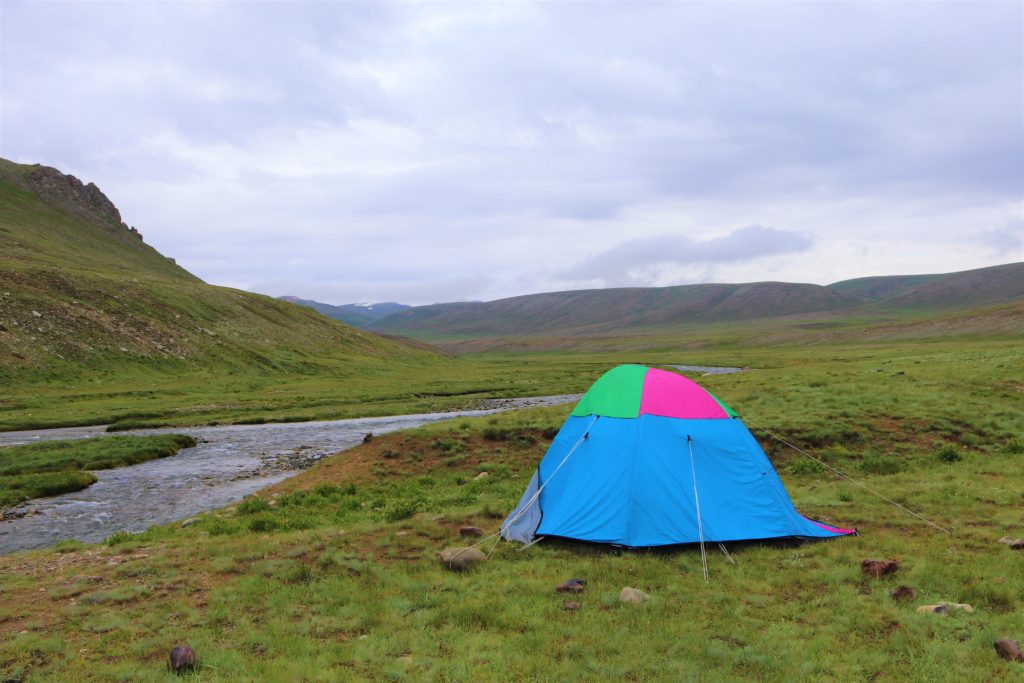 Camping in Deo Sai