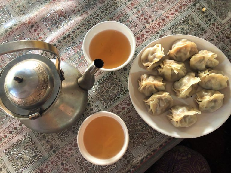 Tea time, old teahouse in Kashgar, China