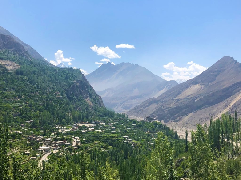 Overlooking Karimabad