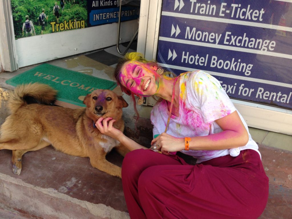 Holi, for the dogs too