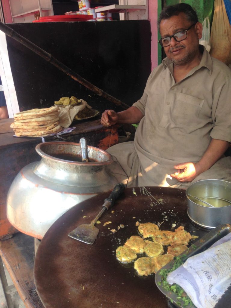 Food stall in the Old Walled City