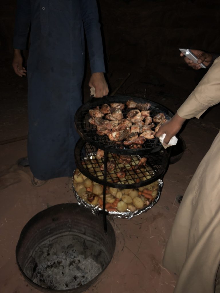 Bedouin home/camp cooking
