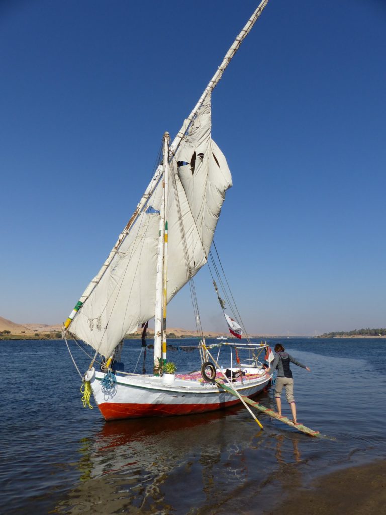 Cruising the Nile by Felucca
