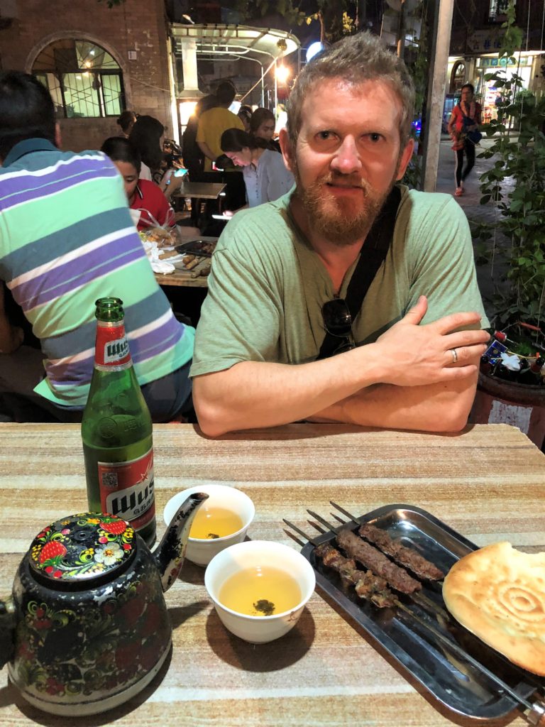 Yes, tea is all well and good, but there is also beer. Kashgar, China