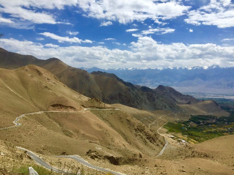 On the way to the Nubra Valley. Leh, Ladakh, India