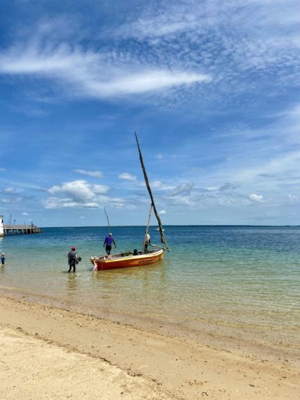 Ilha de Mozambique beach