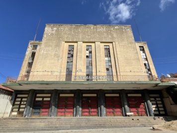 Cinema Odeon, in Asmara, Eritrea.