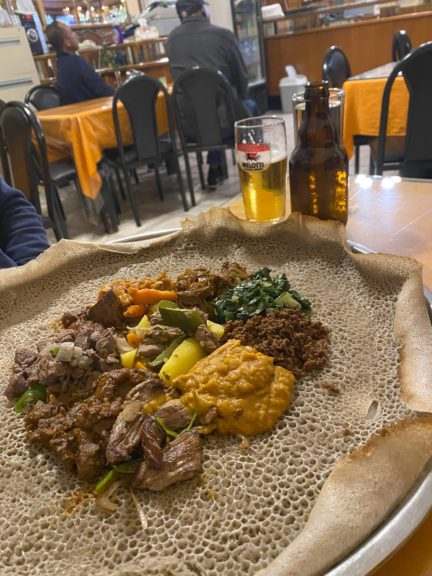 Sampling a round of all the local culinary highlights in Asmara, Eritrea.