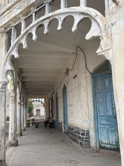 Ruins of the old town in Massawa, Eritrea.