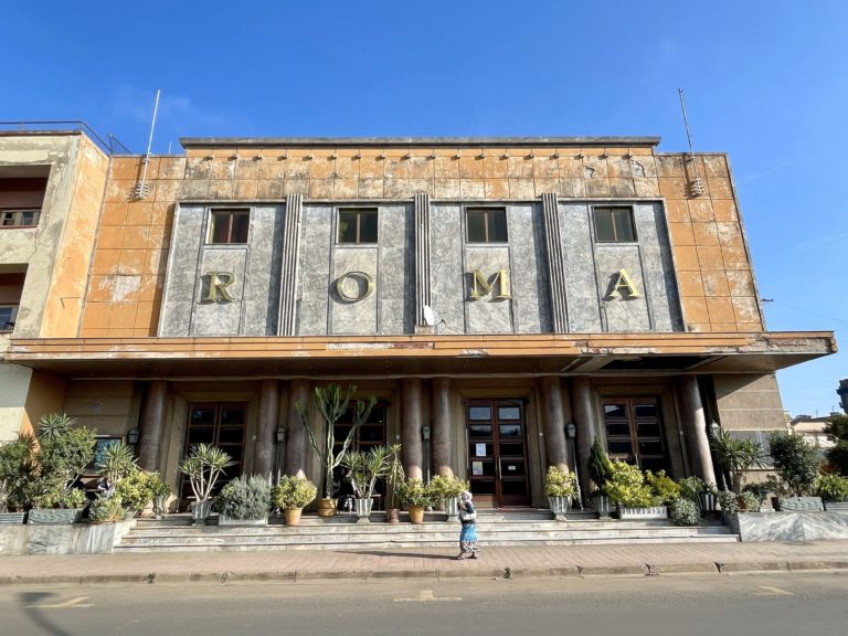 Theater Roma, in Asmara, Eritrea.