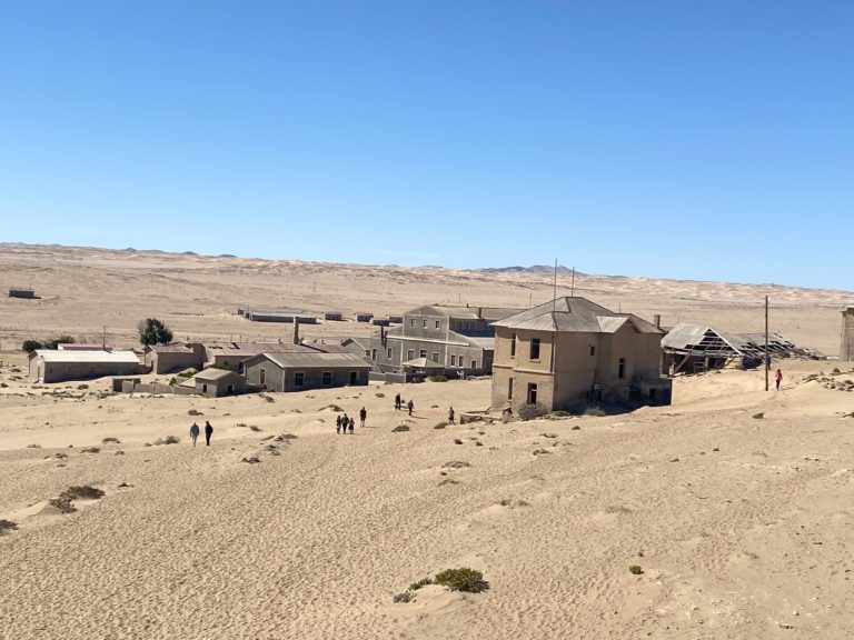 Kolmanskop, an abandoned mining town in the Namib desert