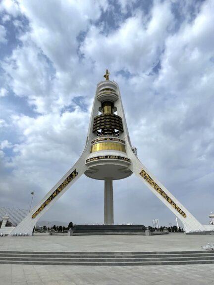 The Neutrality monument, Ashgabat