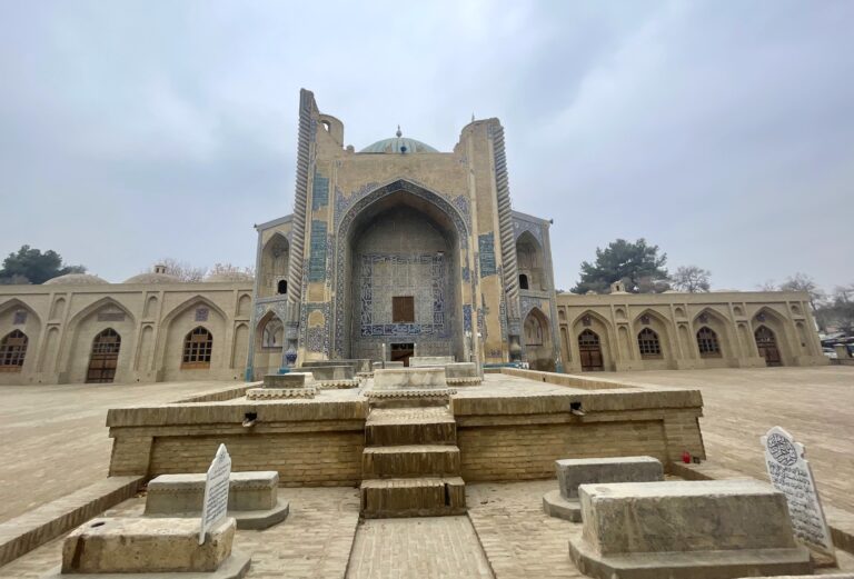 The Green Mosque, Shrine of Khawaja Abu Nasr Parsa, in Balkh